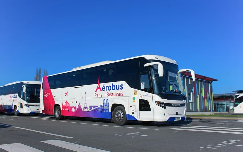 Beauvais Airport to/from Paris Bus Transfer (Porte Maillot & La Villette)