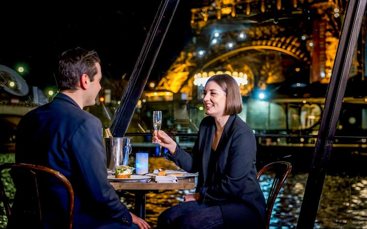 La Marina Seine River Dinner Cruise with French Menu