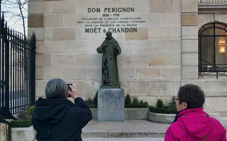 Day Trip to Champagne Region from Paris including Moët Chandon, Hautvillers and a Family Winery