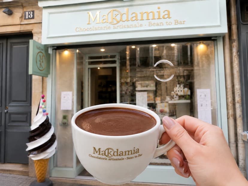 Makdamia Hot Chocolate